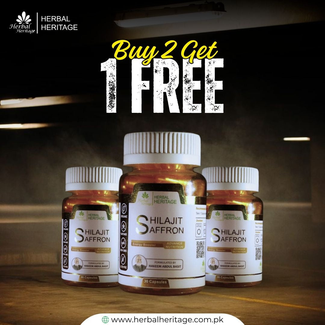 Shilajit & Saffron – Herbal Heritage