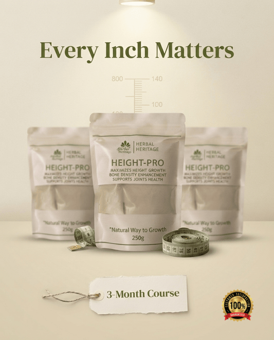 HeightPro Complete Growth Course — 3 Month Pack